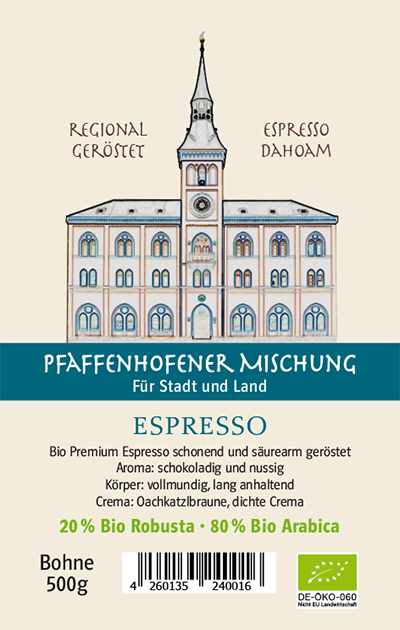 Pfaffenhofener Mischung - Bio Espresso 500 g