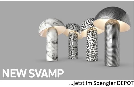 Stilvolle Designleuchten SVAMP von Sompex Carbon