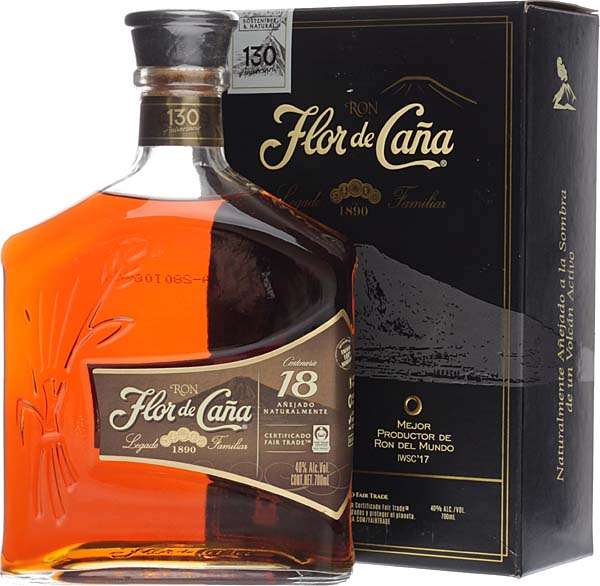 Flor de Caña Centenario 18 Y (Nicaragua) Rum