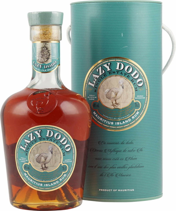 Lazy Dodo Single Estate Rum  Mauritius